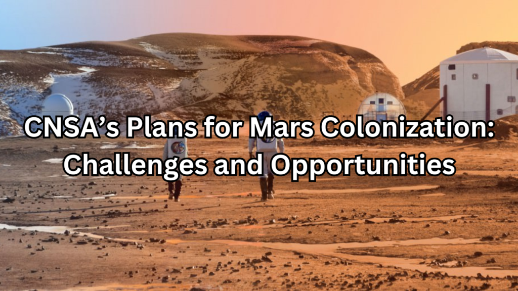 CNSA Plans for Mars Colonization