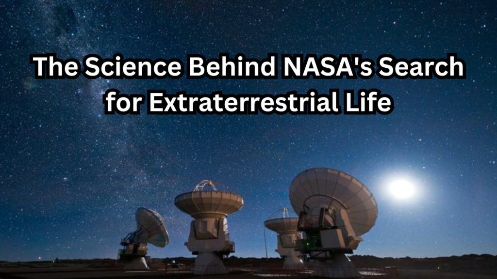 NASA search for extraterrestrial life