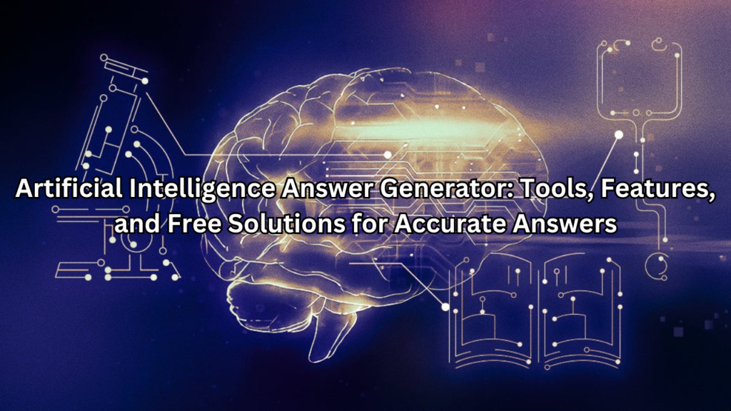 artificial intelligence answer generator