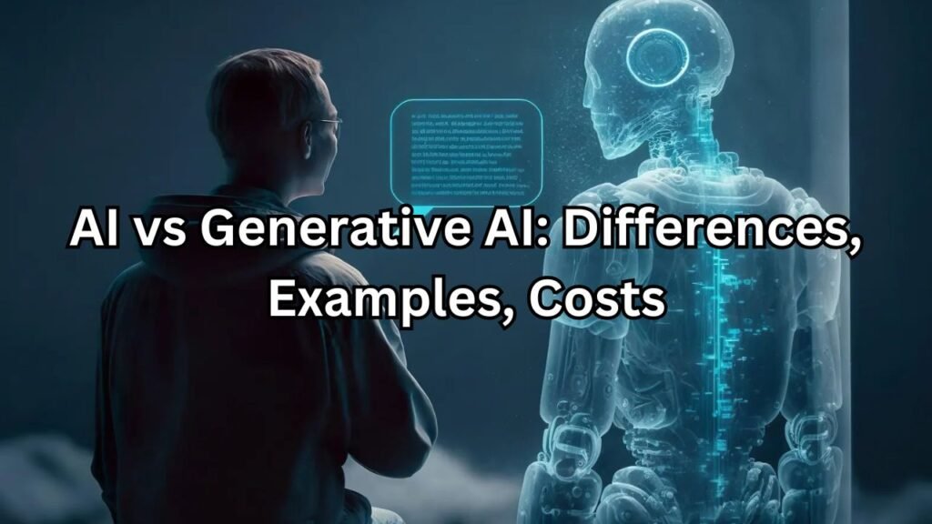 ai vs generative ai