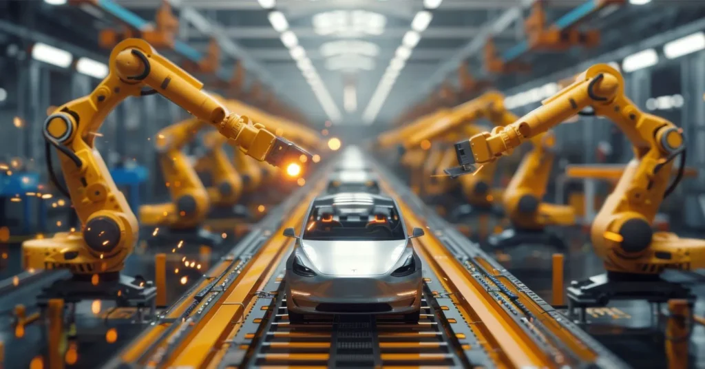 how is ai used in car manufacturing